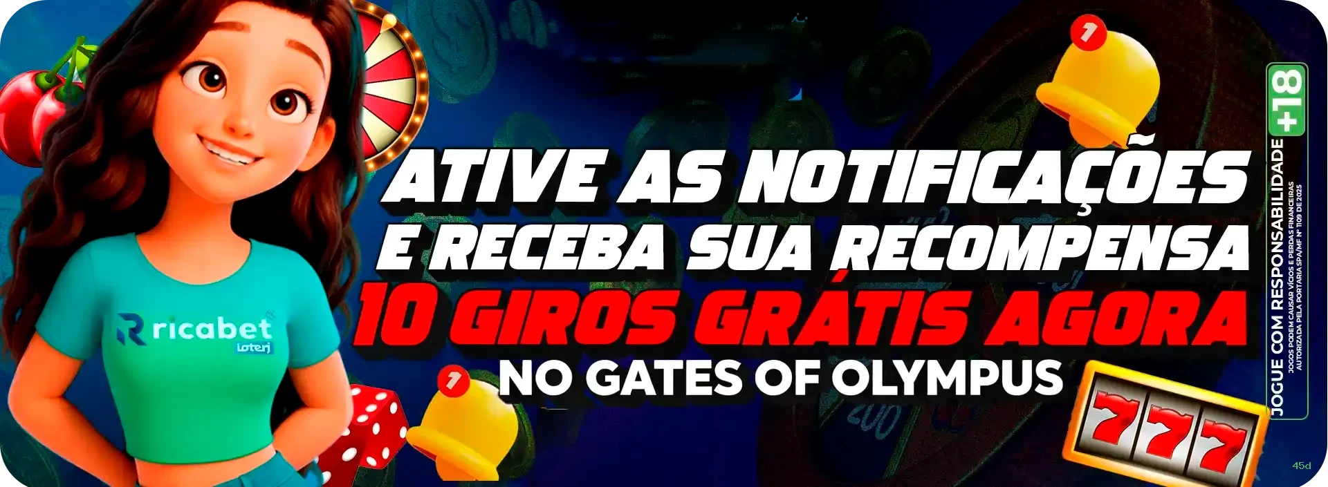 Promoções e bônus exclusivos da 45d